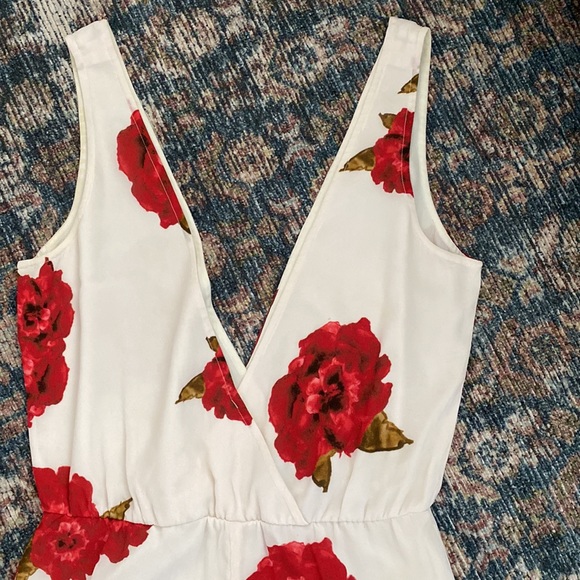 Floral print romper - Picture 3 of 4